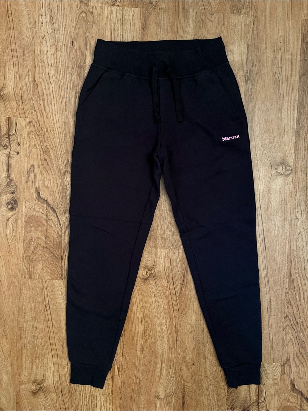 Marmot Pink Logo Joggers